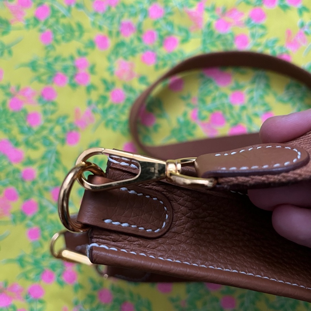Hermes Gold on Gold TPM Evelyne Mini - Picture 9 of 16